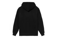 HEART BADGE HOODED ZIP UP SWEATER