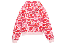 CAMO HOODED ZIP UP SWEATER