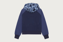 APEE CAMO CHENILLE EMBROIDERY BADGE ZIP HOODIE