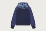APEE CAMO CHENILLE EMBROIDERY BADGE ZIP HOODIE