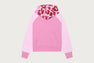 APEE CAMO CHENILLE EMBROIDERY BADGE ZIP HOODIE