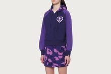 APEE CAMO CHENILLE EMBROIDERY BADGE ZIP HOODIE