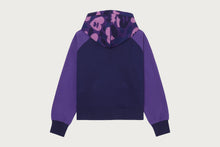 APEE CAMO CHENILLE EMBROIDERY BADGE ZIP HOODIE