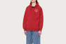 CHENILLE EMBROIDERY ZIP UP HOODIE