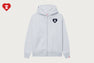 CHENILLE EMBROIDERY ZIP UP HOODIE