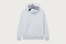 CHENILLE EMBROIDERY ZIP UP HOODIE