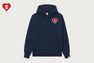 CHENILLE EMBROIDERY ZIP UP HOODIE