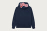 CHENILLE EMBROIDERY ZIP UP HOODIE