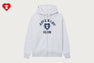 APEE HEART COLLEGE PRINT ZIP HOODIE