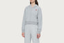 HEART BADGE HOODED ZIP UP SWEATER #2