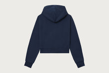 HEART BADGE HOODED ZIP UP SWEATER #2