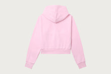 HEART BADGE HOODED ZIP UP SWEATER #2