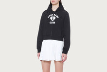APEE HEART COLLEGE PRINT ZIP HOODIE