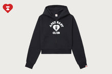 APEE HEART COLLEGE PRINT ZIP HOODIE