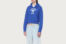 APEE HEART COLLEGE PRINT ZIP HOODIE