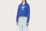 APEE HEART COLLEGE PRINT ZIP HOODIE