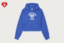 APEE HEART COLLEGE PRINT ZIP HOODIE
