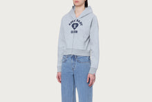 APEE HEART COLLEGE PRINT ZIP HOODIE