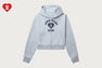 APEE HEART COLLEGE PRINT ZIP HOODIE