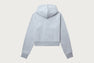 APEE HEART COLLEGE PRINT ZIP HOODIE