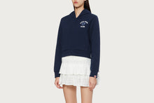 APEE CAMO HEART COLLEGE PRINT KNIT ZIP HOODIE #1