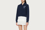 APEE CAMO HEART COLLEGE PRINT KNIT ZIP HOODIE #1