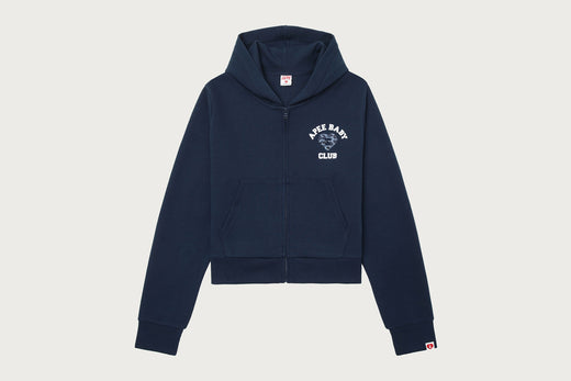 APEE CAMO HEART COLLEGE PRINT KNIT ZIP HOODIE #1