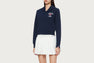 APEE CAMO HEART COLLEGE PRINT KNIT ZIP HOODIE #1