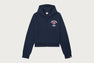 APEE CAMO HEART COLLEGE PRINT KNIT ZIP HOODIE #1