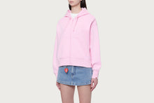 APEE HEART KNIT ZIP HOODIE