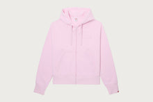 APEE HEART KNIT ZIP HOODIE