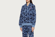 APEE CAMO HEART BADGE KNIT ZIP HOODIE #2