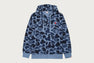 APEE CAMO HEART BADGE KNIT ZIP HOODIE #2