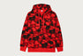 APEE CAMO HEART BADGE KNIT ZIP HOODIE #2