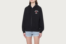 APEE CAMO HEART COLLEGE PRINT KNIT ZIP HOODIE #2