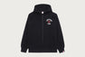 APEE CAMO HEART COLLEGE PRINT KNIT ZIP HOODIE #2