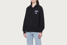 APEE CAMO HEART COLLEGE PRINT KNIT ZIP HOODIE #2