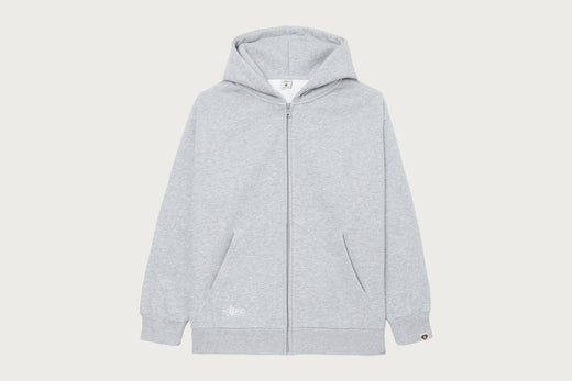HEART PATCH ZIP HOODIE