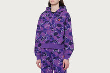 HEART CAMO HOODED ZIP UP SWEATER