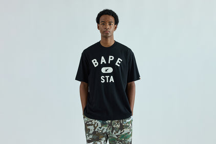 BAPE STA COLLEGE RELAXED FIT TEE #2