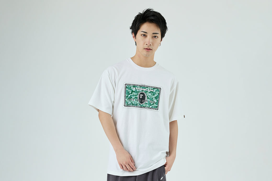 BAPE CARD TEE BAPEC | bape.com