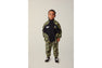 ABC CAMO EMBROIDERY PATCH LOOSE FIT JACKET