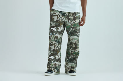 HYBRID CAMO APE FACE LOGO RELAXED FIT SWEATPANTS