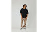 LINE CAMO FLAG LABEL POCKET TEE