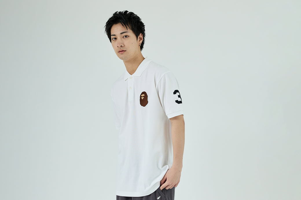 LARGE APE HEAD POLO BAPEC | bape.com