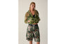 MULTI PIXEL CAMO MESH CROPPED HOOODED JACKET
