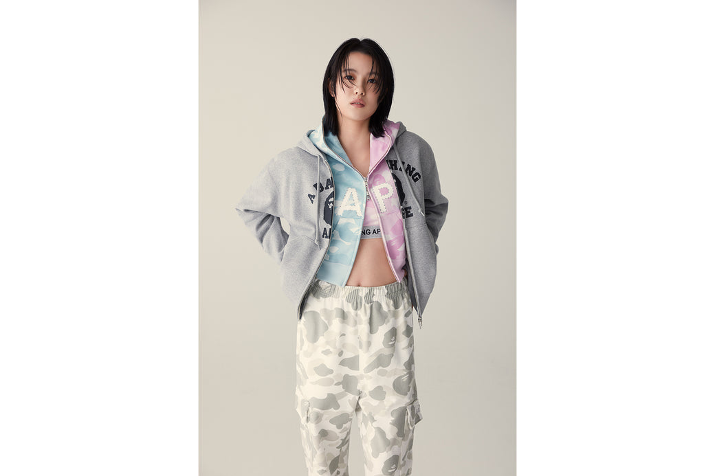 COLLEGE ZIP HOODIE | bape.com