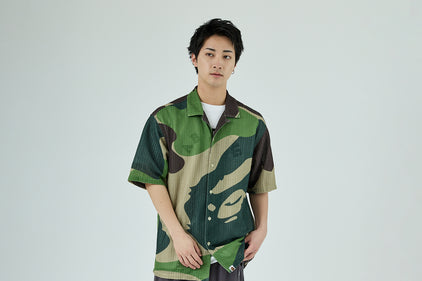 MEGA ABC CAMO MESH SHIRT