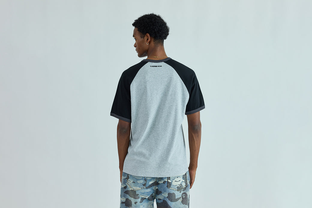 COLLEGE RAGLAN TEE | bape.com