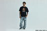 SPRAY PRINT BY BATHING APE RELAXED FIT TEE